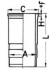 KOLBENSCHMIDT 89563110 Cylinder Sleeve